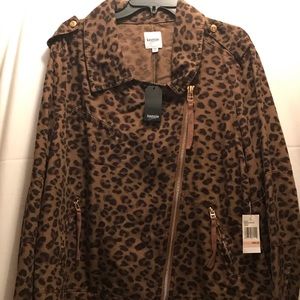 Kensie Leopard Jacket
